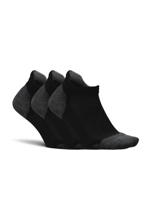 Elite Max Cushion No Show Tab Ankle Socks  Sport Sock with Targeted Compression