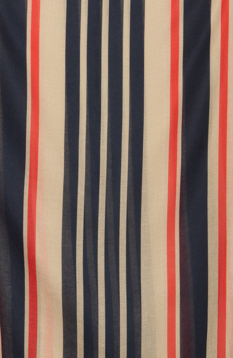 Steve Madden Stripe & Sporty Oblong Scarf, Alternate, color, 