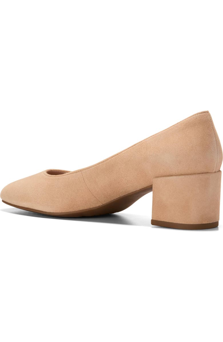 Cole Haan Go-To Shayla Block Heel Pump, Alternate, color, Tuscan Sand Suede