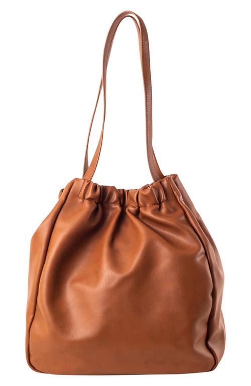 Urban Originals Paradise Vegan Leather Tote In Tan