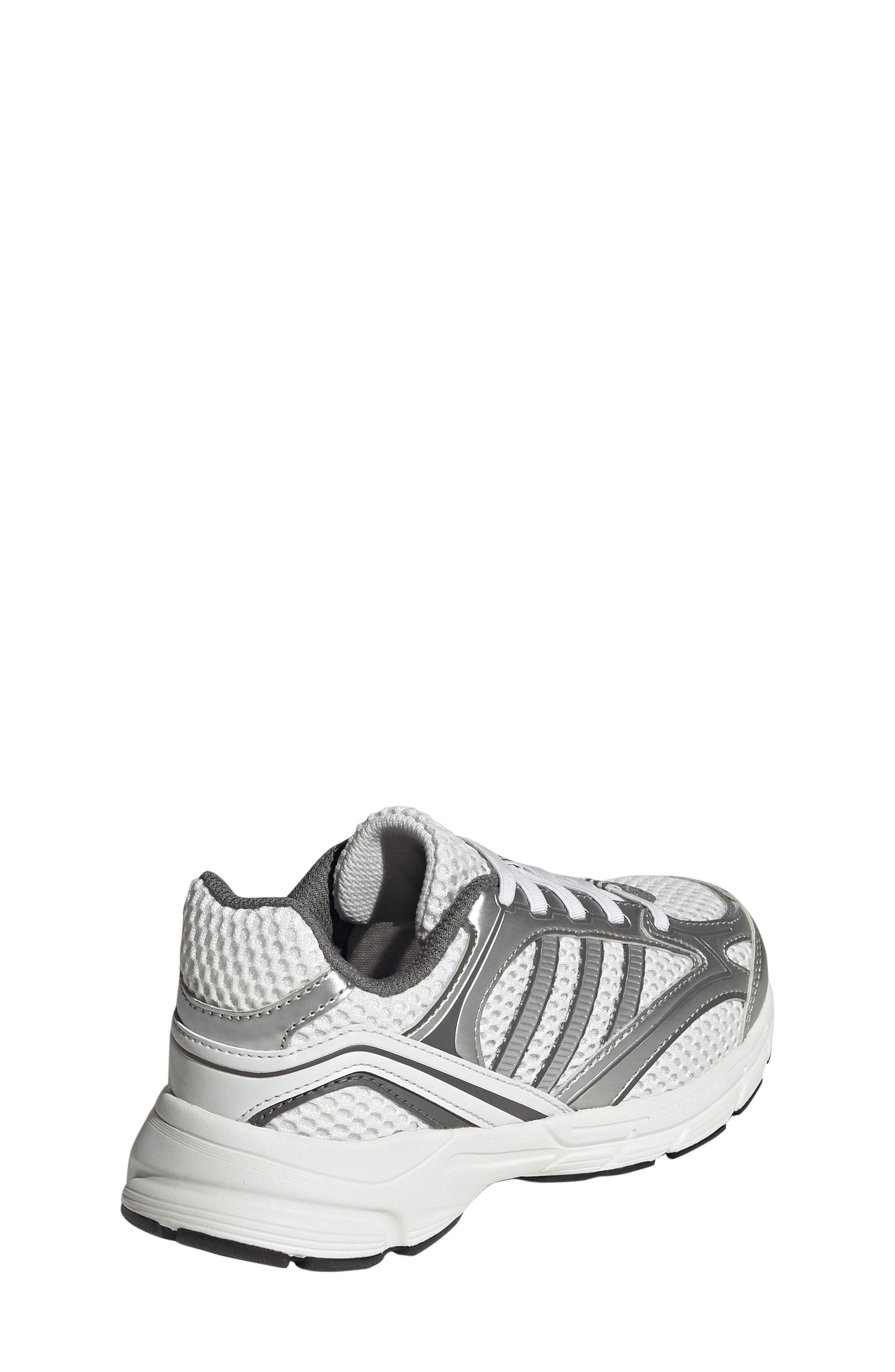 Kids' Spiritain EL C Running Shoe, Alternate, color, CRYSTAL WHITE/ SILVER/ GREY