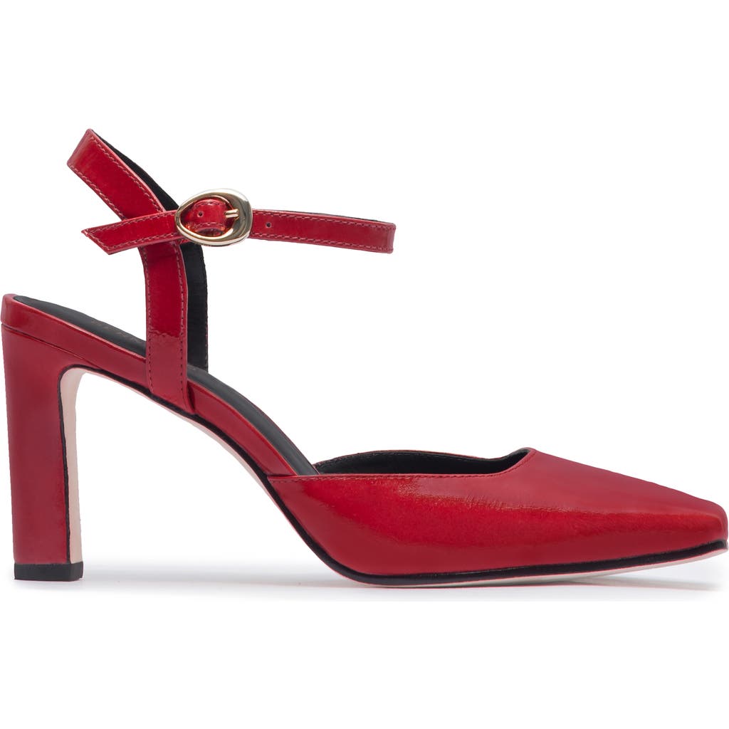 Bernardo Footwear Gama Mary Jane Pump In Burgundy