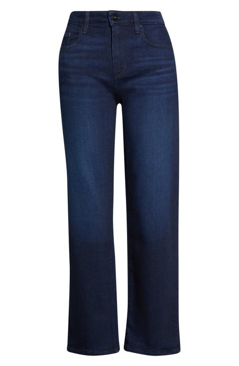 Mason Mid Rise Ankle Straight Leg Jeans