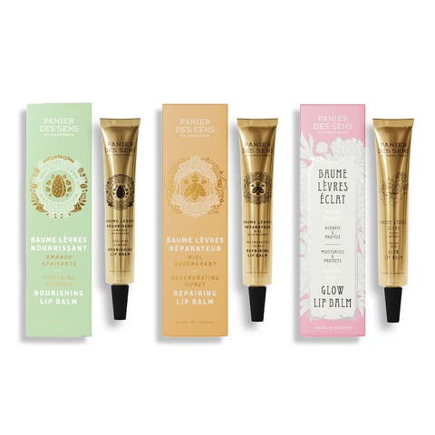 Set of 3 Natural Lip Balms