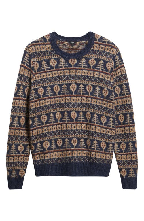 Rails Lars Lodgecrest Fair Isle Sweater In Multi