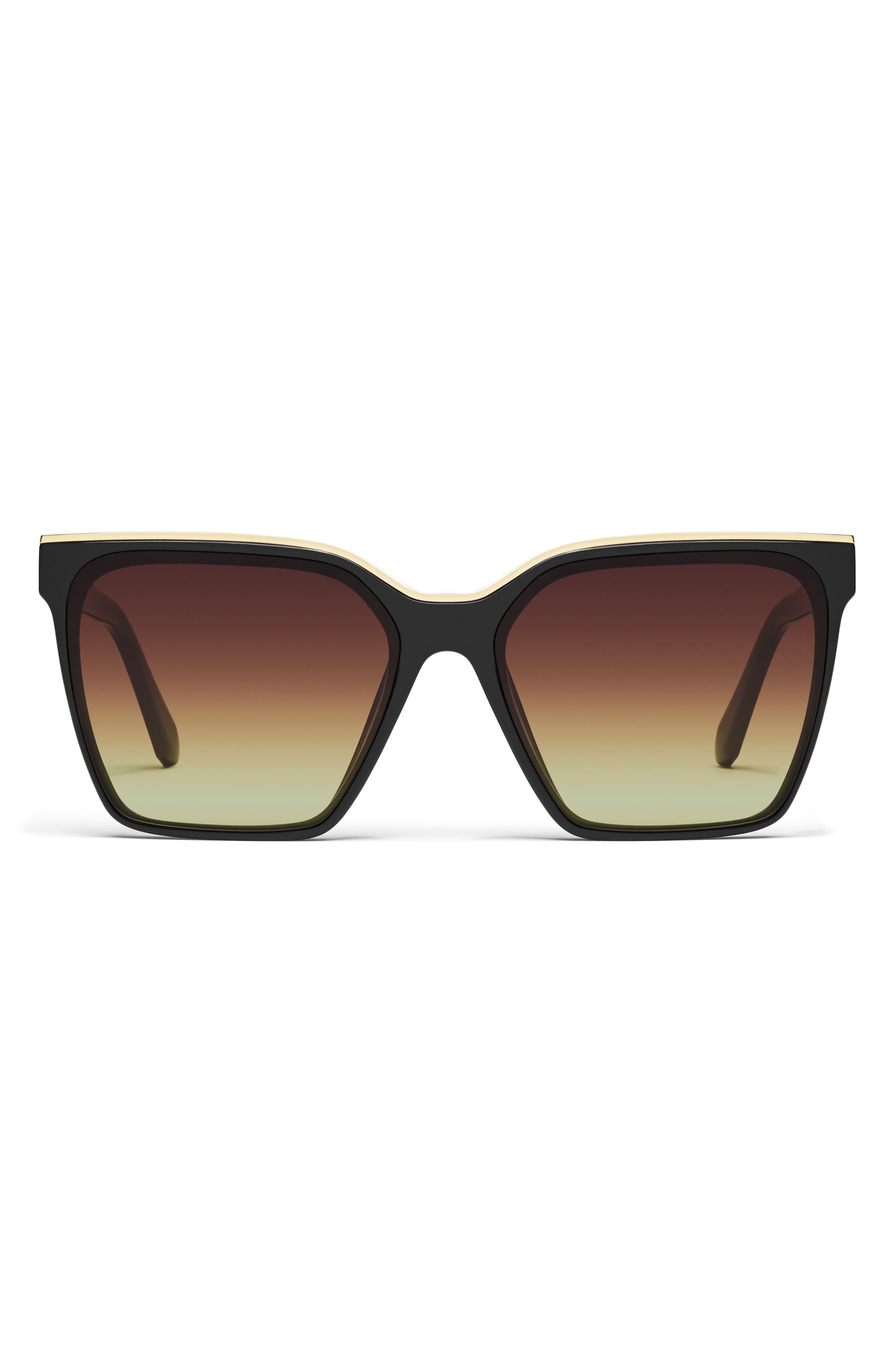 QUAY Level Up 60mm Square Sunglasses