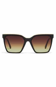QUAY Level Up 60mm Square Sunglasses