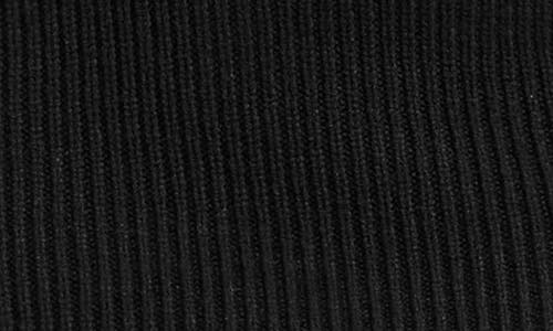 Splendid Rib Sweater Skirt In Black