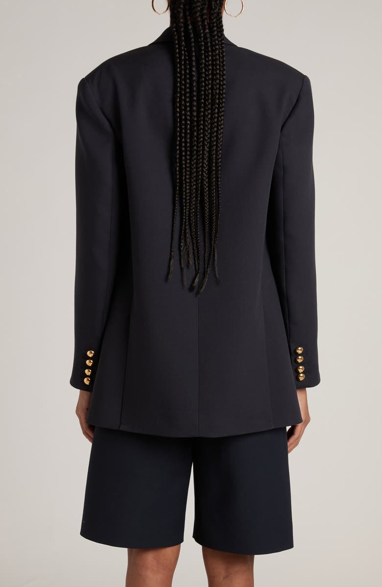 Valentino Garavani VLOGO Button Double Breasted Virgin Wool Jacket, Alternate, color,