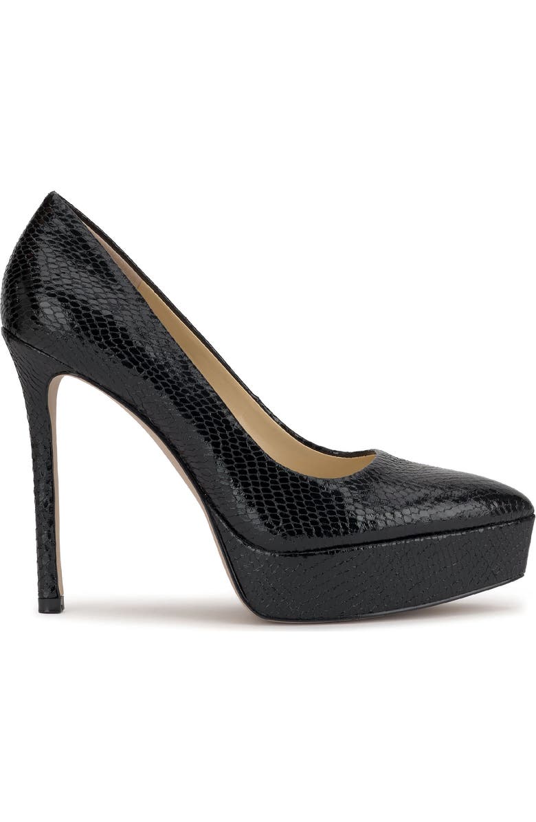 Jessica Simpson Sinelia Pointed Toe Platform Pump, Alternate, color, Black Gsnkll