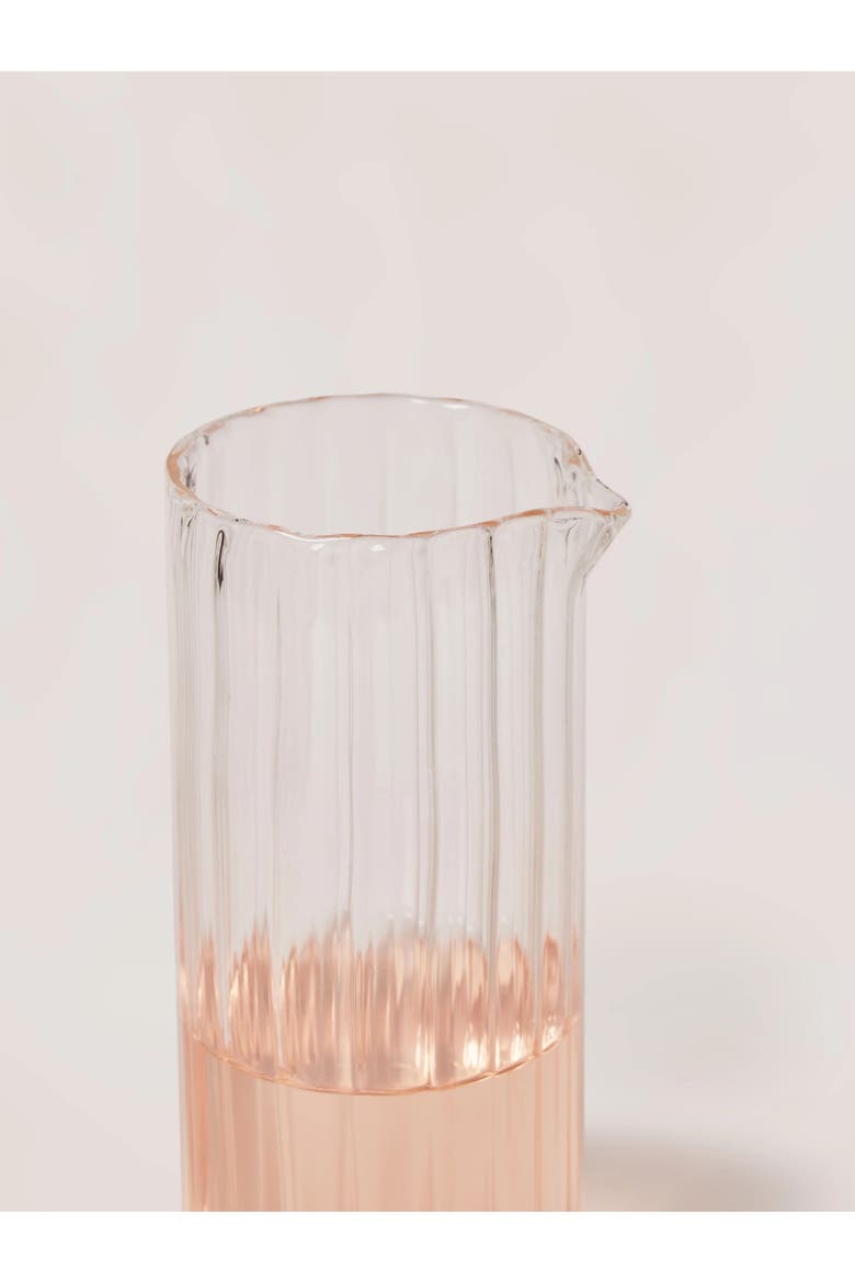 Kira Glass Pitcher, Alternate, color, Clear