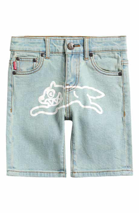 ICECREAM Kids' Running Blue Denim Shorts