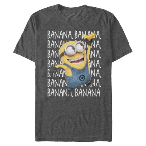 Men's Minions Repeat Short Sleeve Graphic T-Shirt