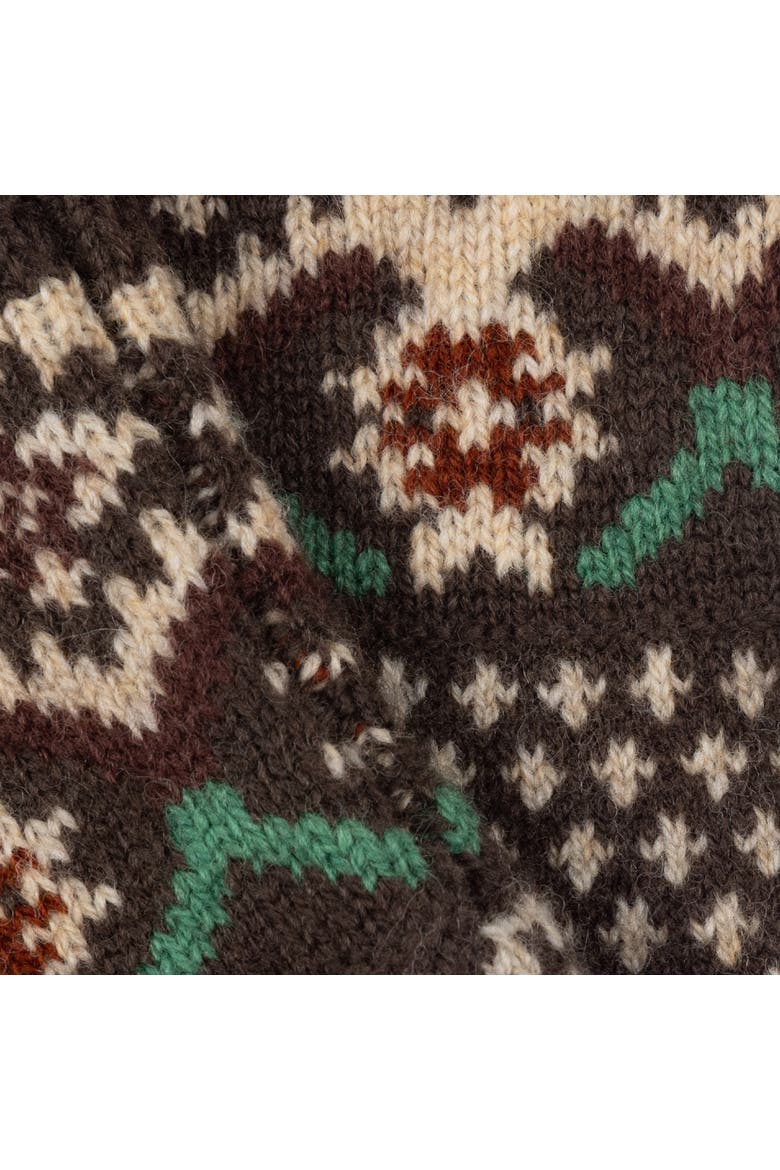 Winter Fairisle Glove, Alternate, color, Cream Multi