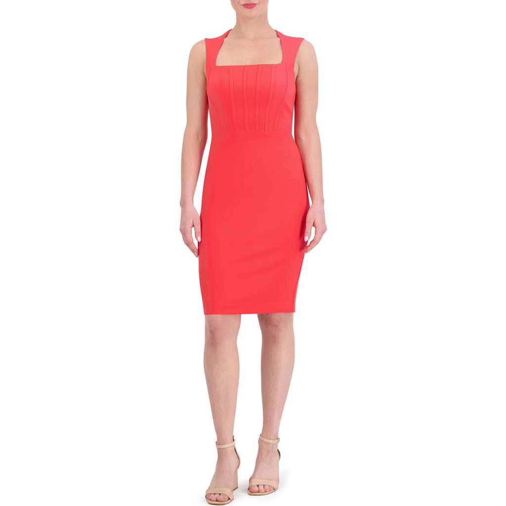 Vince Camuto Signature Stretch Crepe Body-con Dress