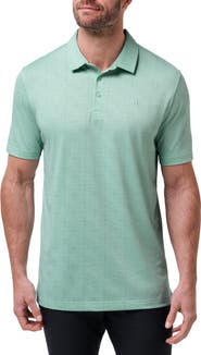 TravisMathew Acropolis Geo Print Cotton Blend Polo