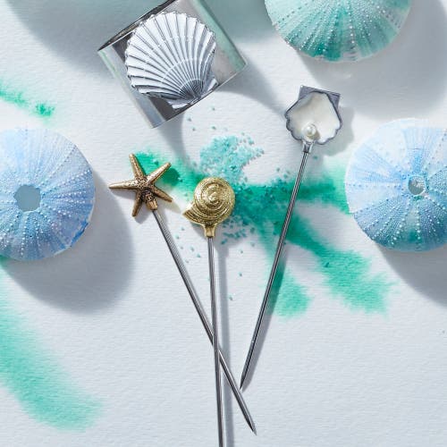 Joanna Buchanan Shell Cocktail Picks In Multi