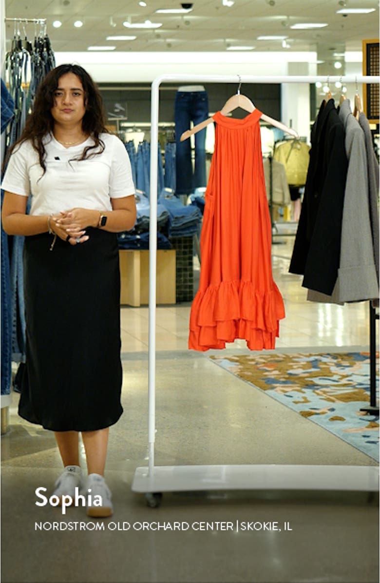 Erna Ruffle Hem Minidress, sales video thumbnail