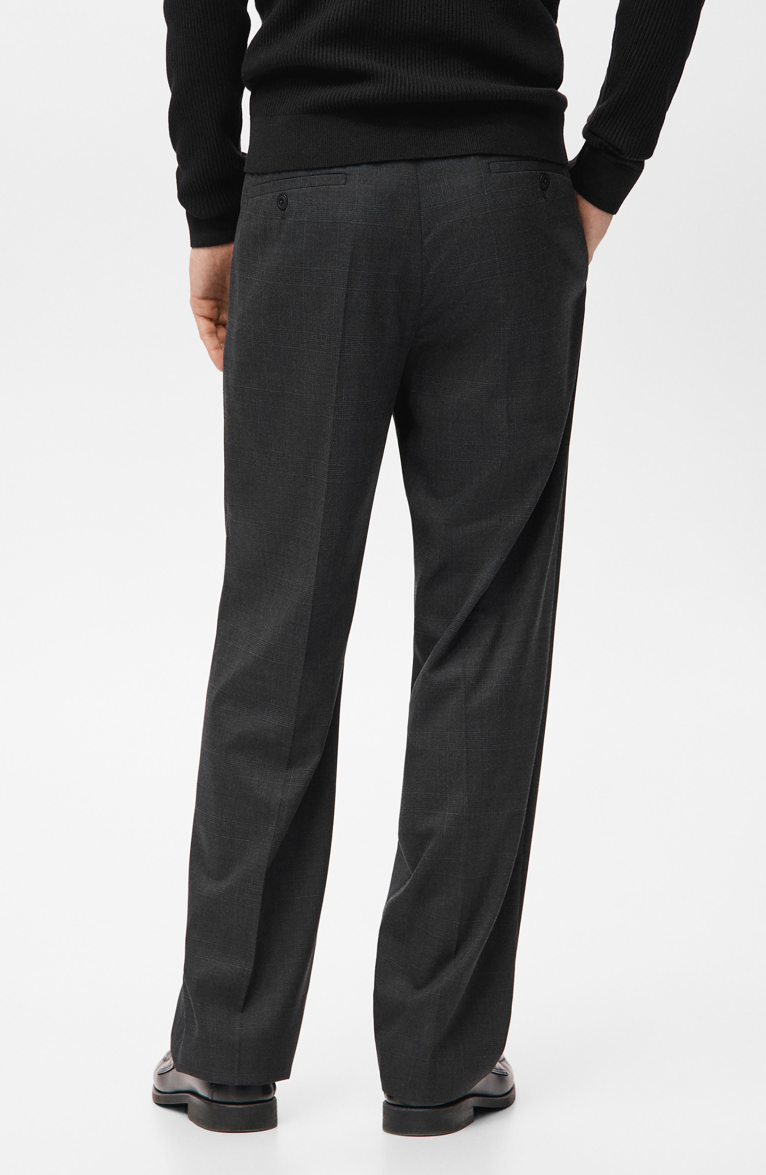 Relaxed Fit Pleated Pants - image 2
