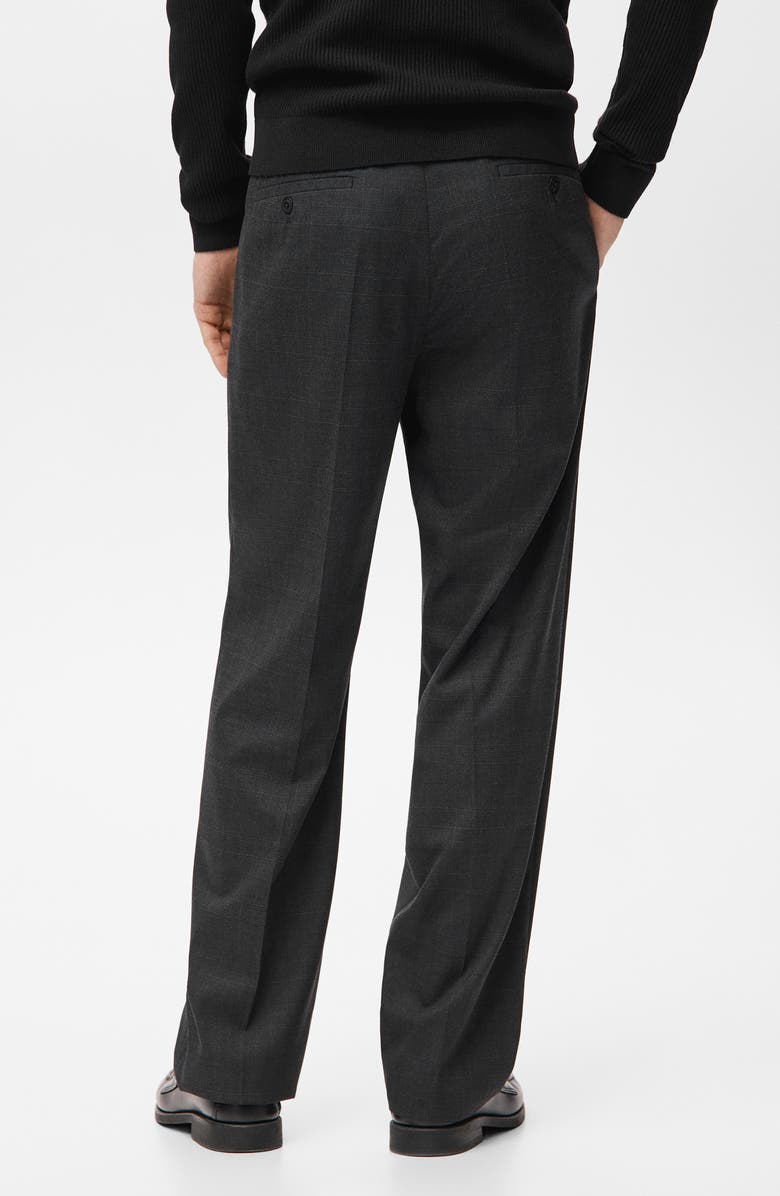 MANGO Relaxed Fit Pleated Pants, Alternate, color, 