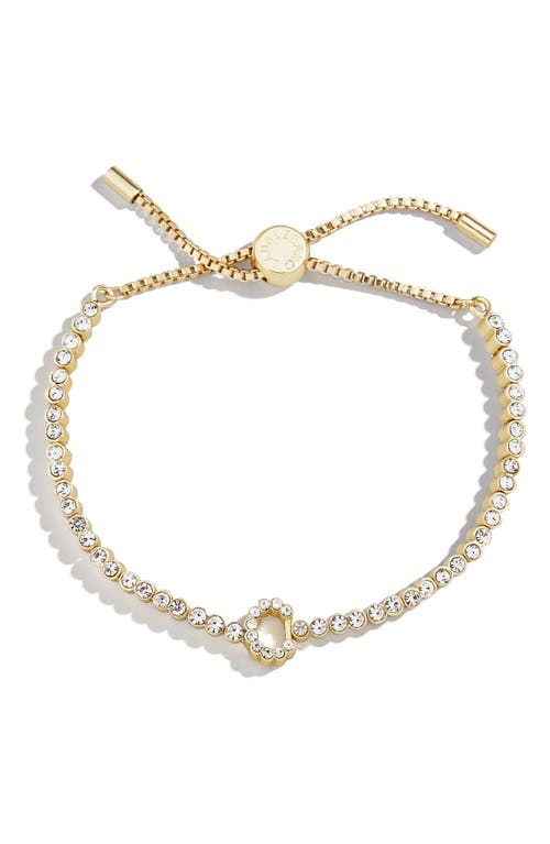 Baublebar Initial Slider Bracelet In Clear C