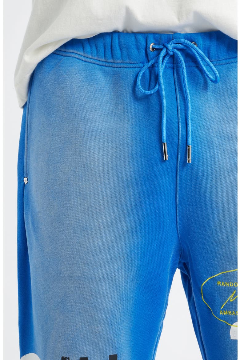 Stencil Logo Sweatpants, Alternate, color, FADED BLUE