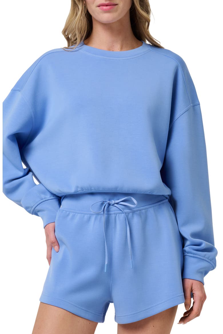 Cloudscape Sweatshirt, Main, color, HEATHER CORNFLOWER BLUE