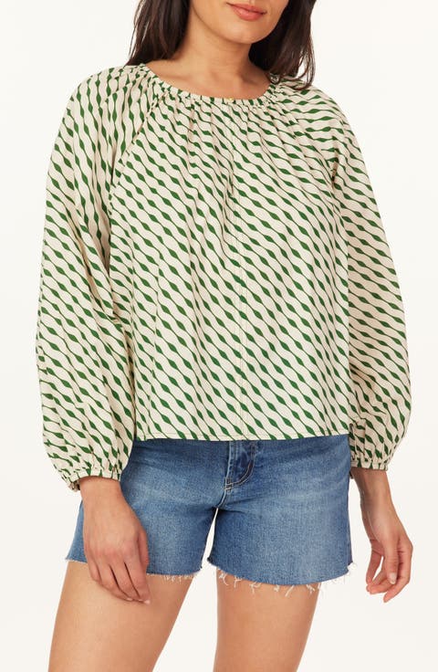 Topstitch Peasant Top