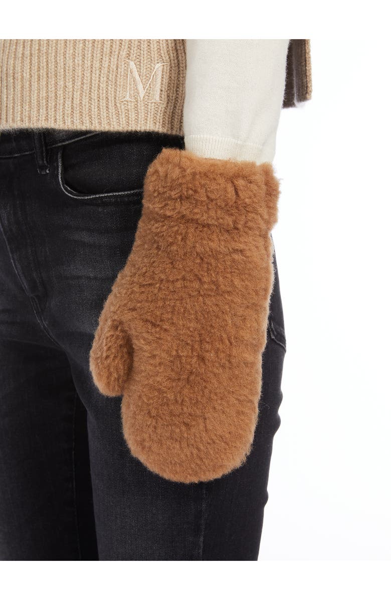 Max Mara Ombrat Teddy Mitts, Alternate, color, 