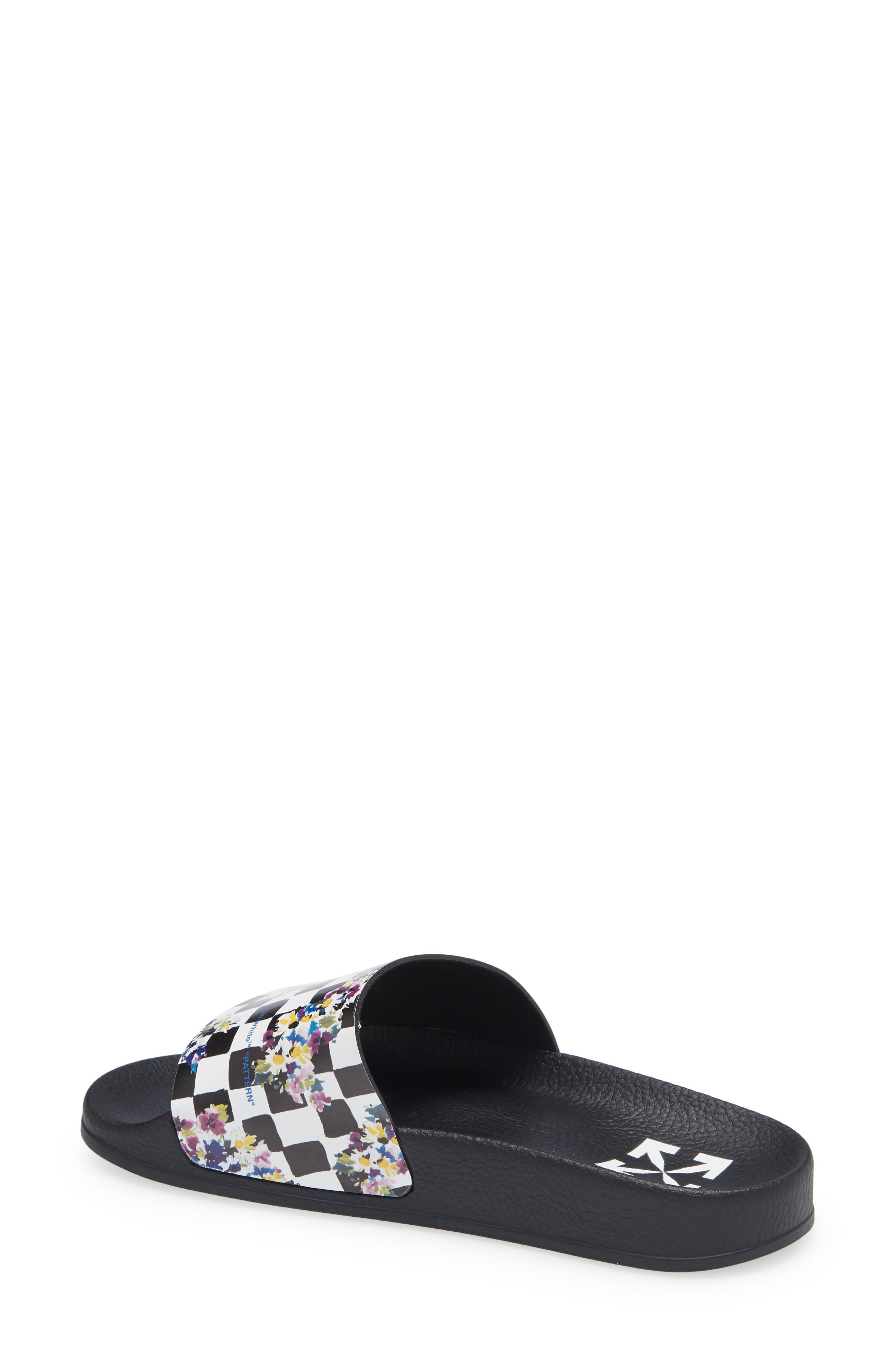 Off-White Logo Slide Sandal, Alternate, color, 