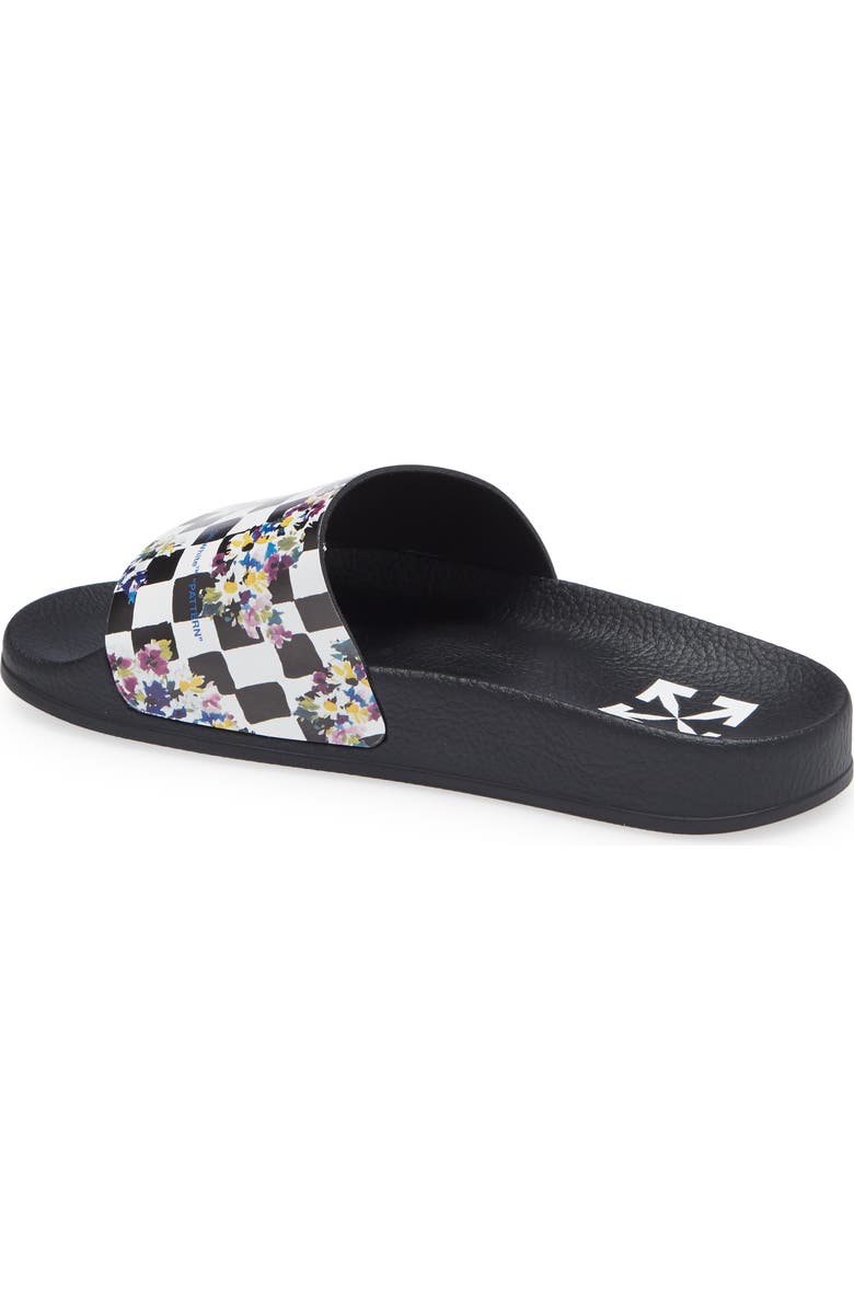 Off-White Logo Slide Sandal, Alternate, color,
