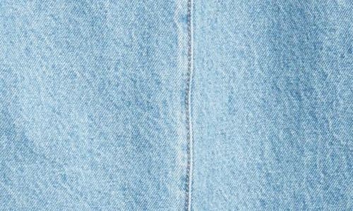 Zimmermann Crush Embellished Denim Skirt In Blue Moon