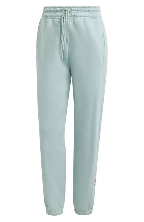 Adidas By Stella Mccartney Ap Drawstring Sweatpants In Green
