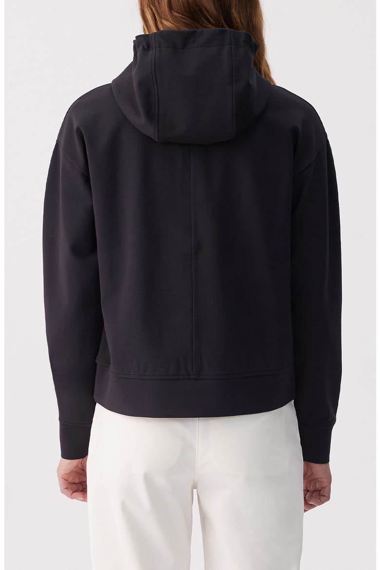 Mindset Half-Zip Hoodie, Alternate, color, BLACK