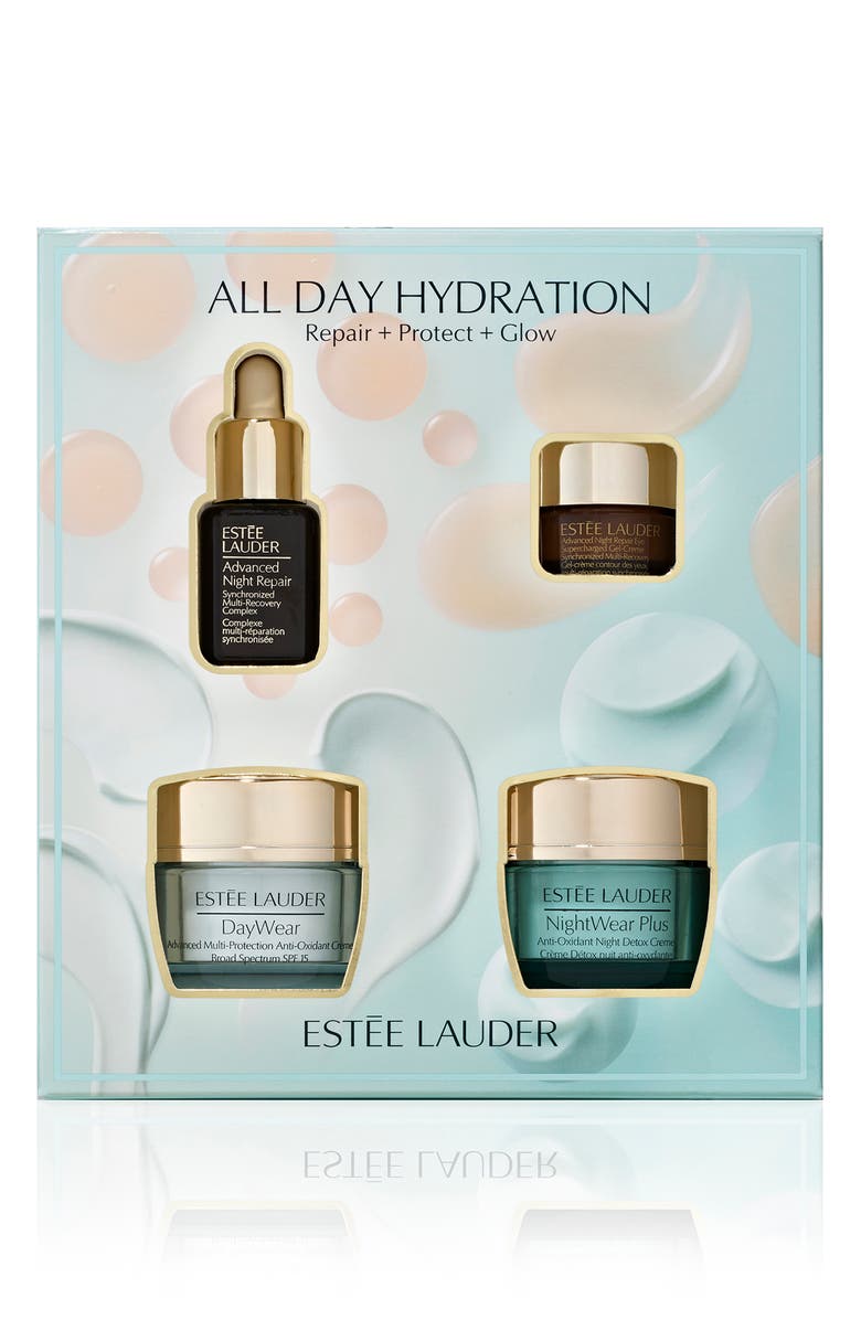 Estée Lauder All Day Hydration Skin Care Starter Set (Limited Edition) $69 Value, Main, color,