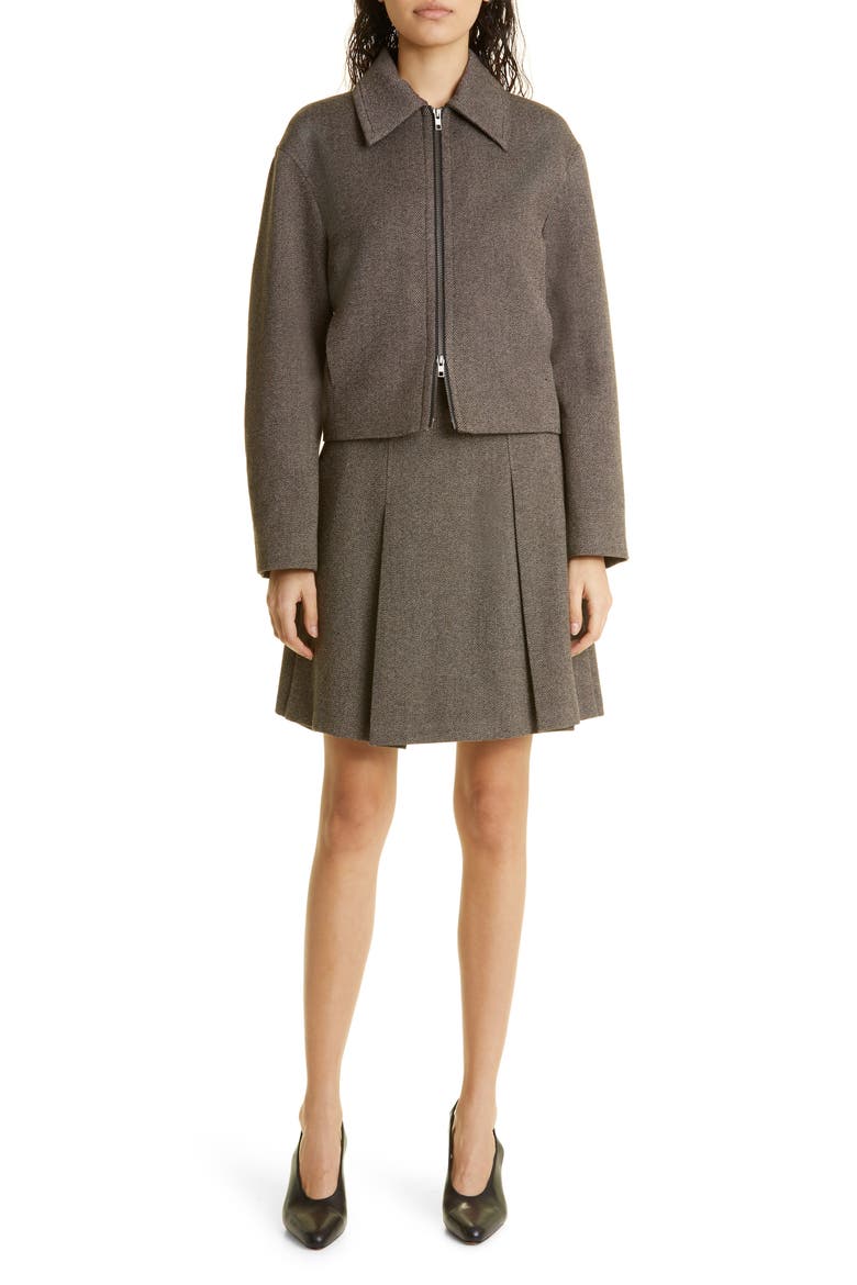 Pleated Skirt, Alternate, color, RIVER BED