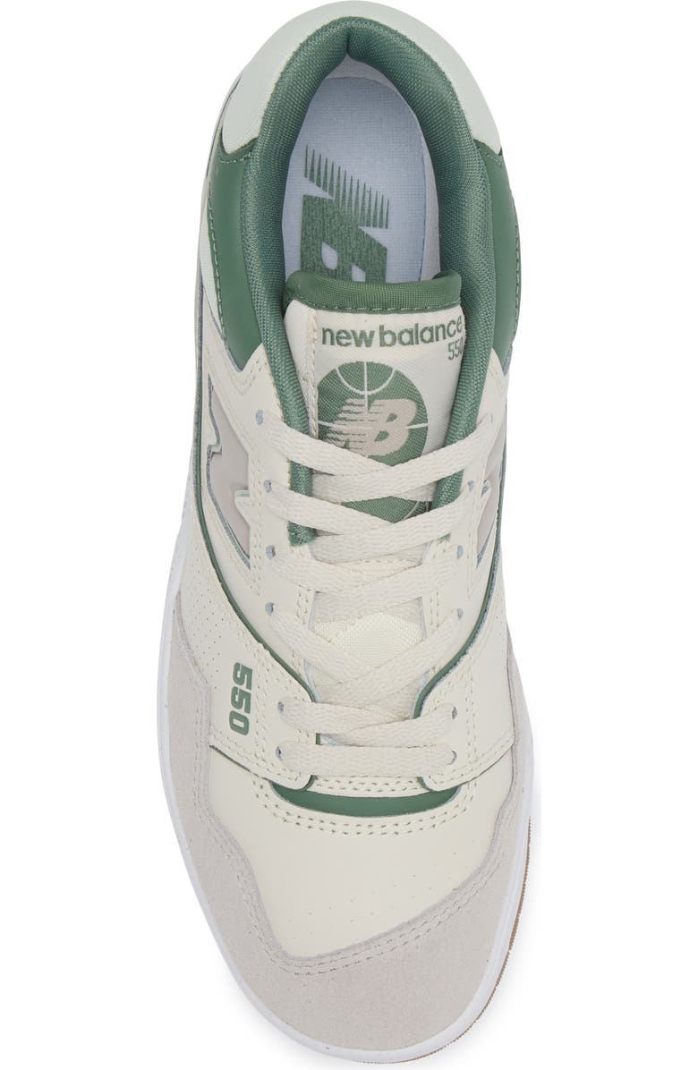 New Balance 550 Basketball Sneaker, Alternate, color, Linen/ Natural Mint