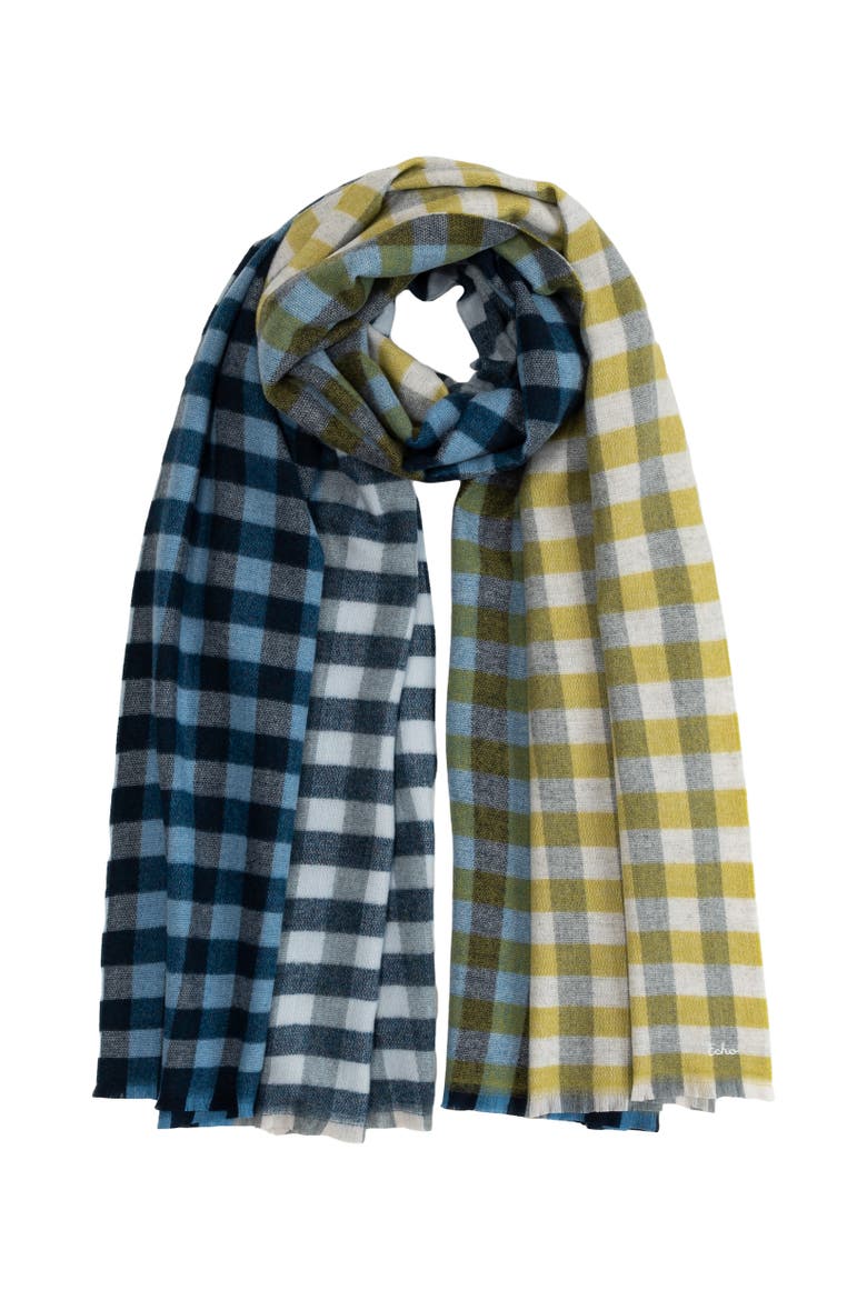 Quarter Check Wrap, Main, color, French Blue