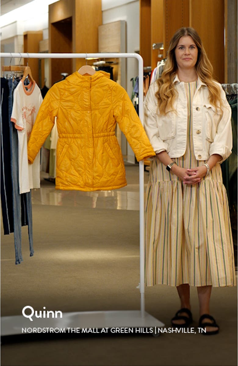 Kids' Quilted Hooded Jacket, sales video thumbnail