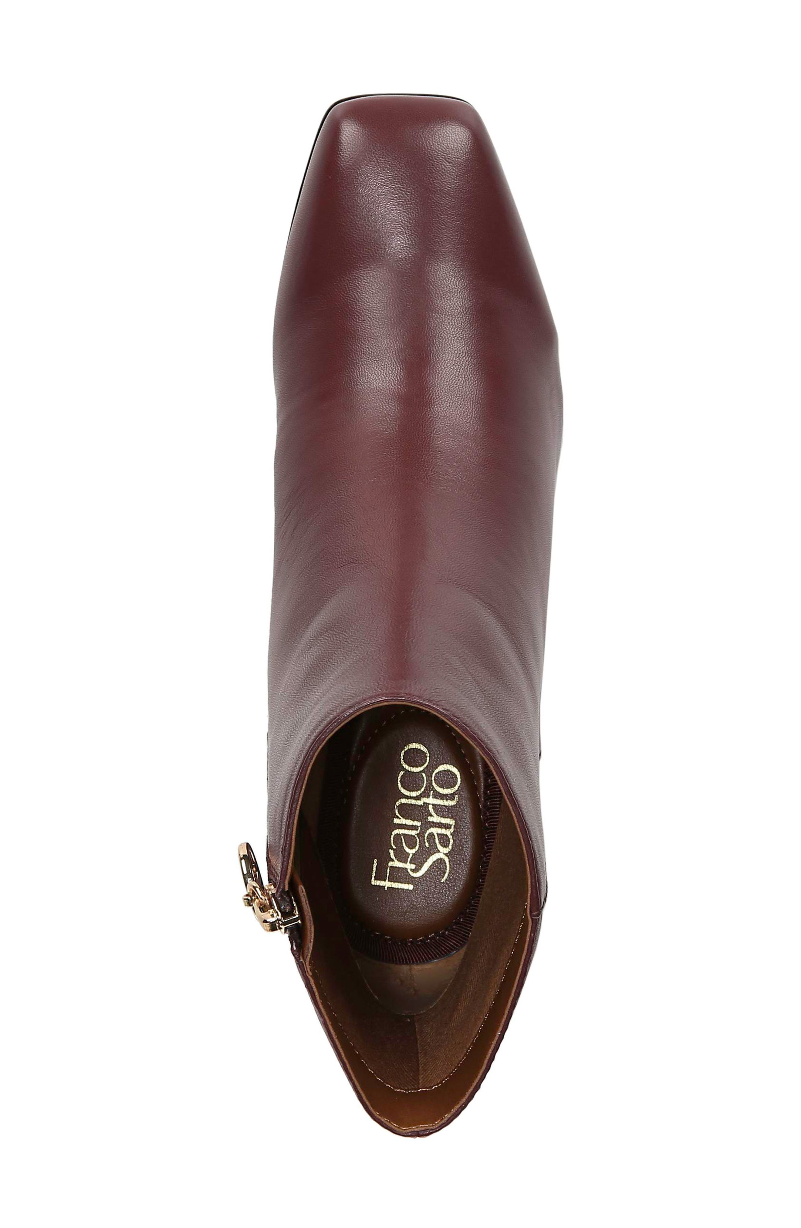 Marquee Bootie, Alternate, color, WINE LEATHER