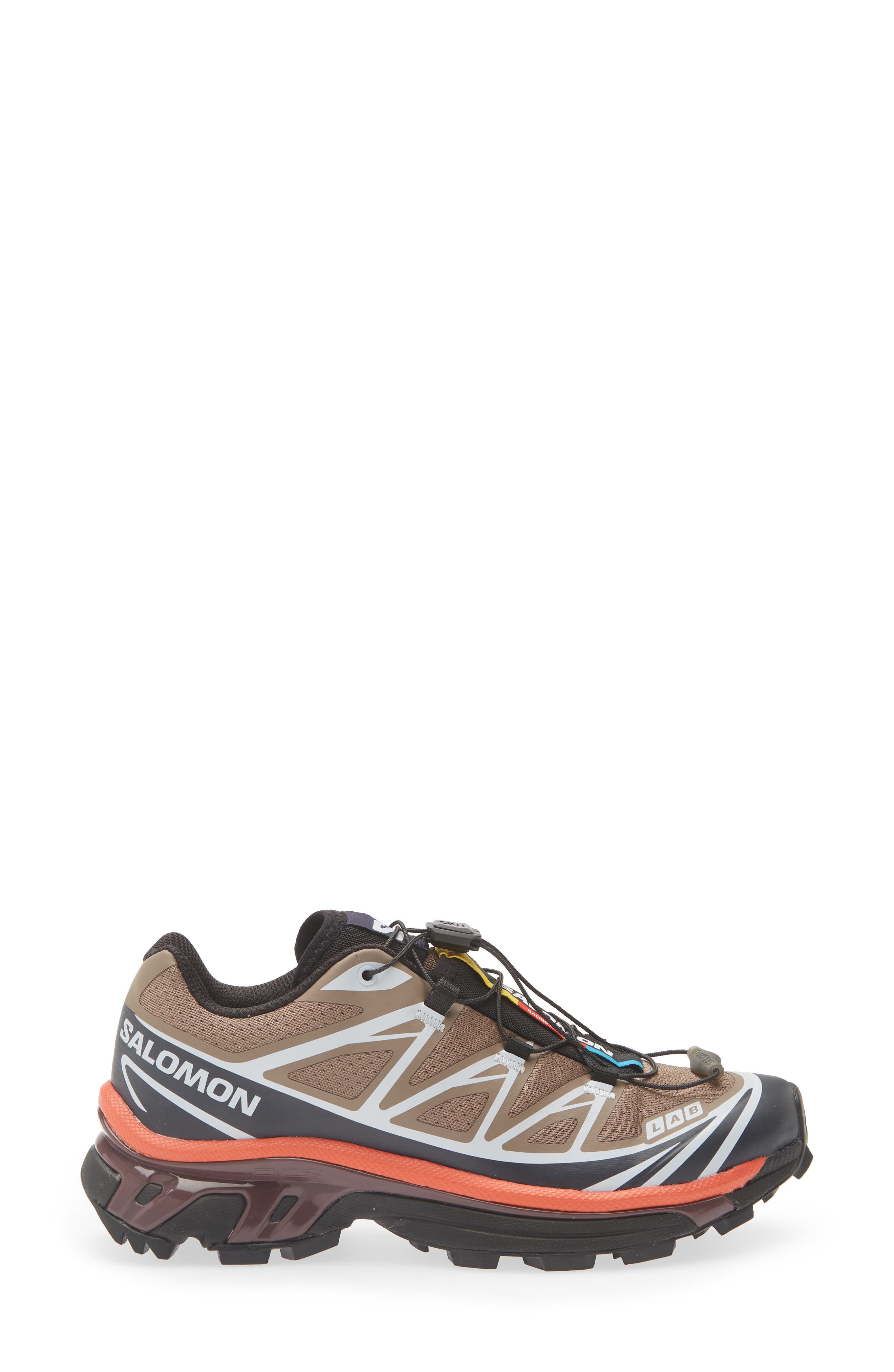 Gender Inclusive XT-6 Trail Running Shoe, Alternate, color, WALNUT
