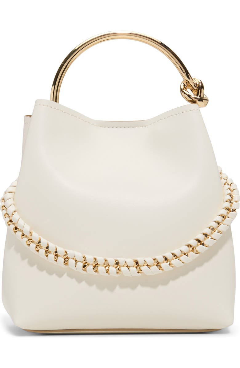 ALDO Bienkaax Faux Leather Bucket Bag, Main, color, Bone