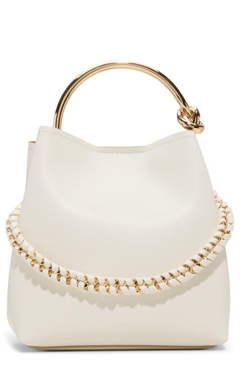 Bienkaax Faux Leather Bucket Bag