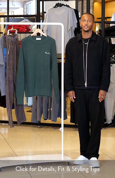 Museum of Peace & Quiet Signature Shaker Stitch Cotton Crewneck Sweater ...