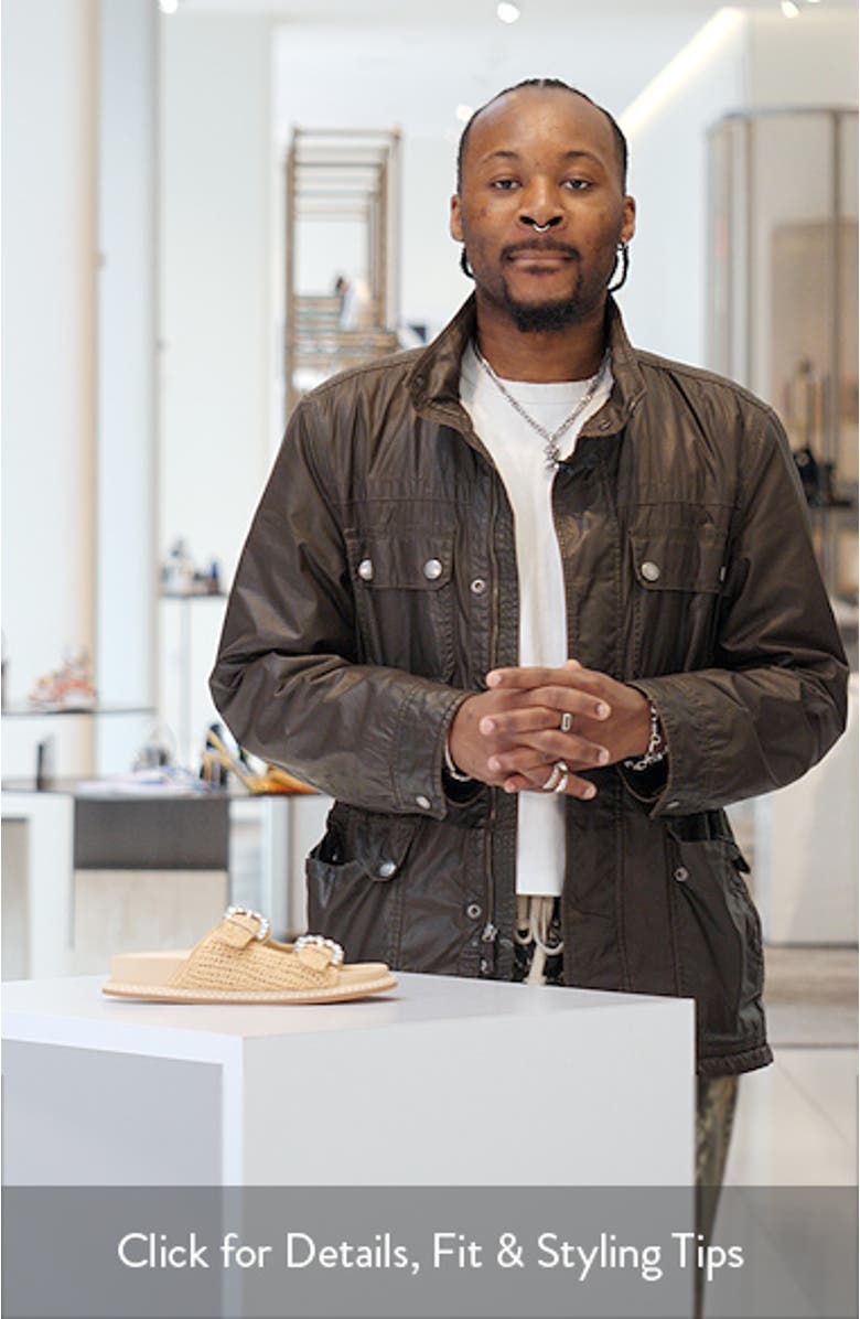 Shauny Crystal Wedge Sandal, sales video thumbnail