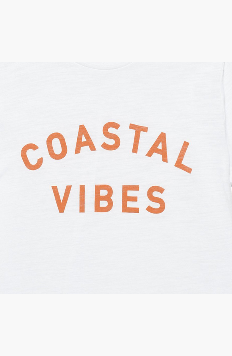 Everyday California Coastal Vibes Tee Shirt, Alternate, color, White