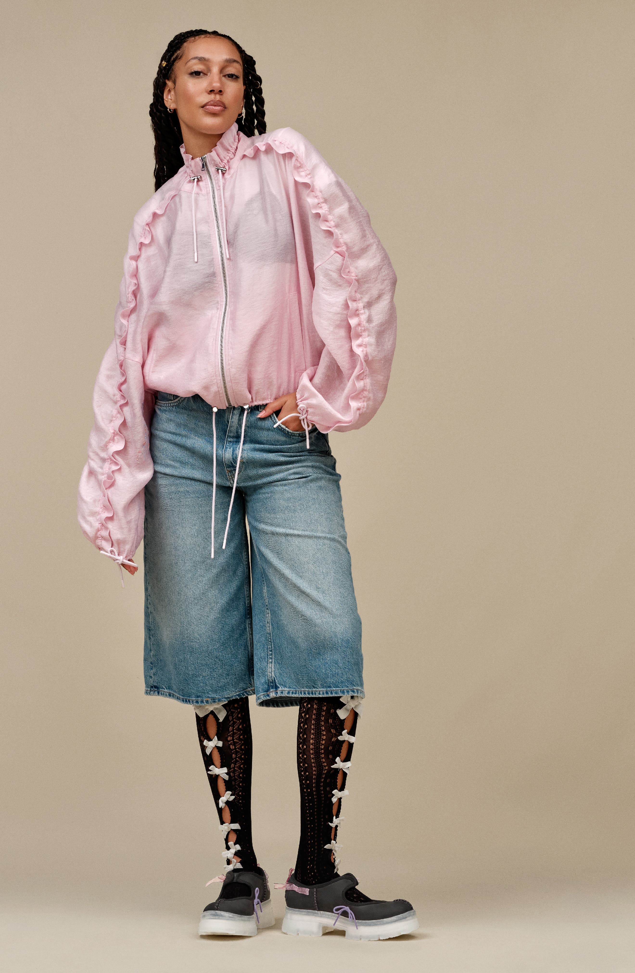 UGG<sup>®</sup> x Jungle Areum Mary Jane Platform Shoe, Alternate, color, Black