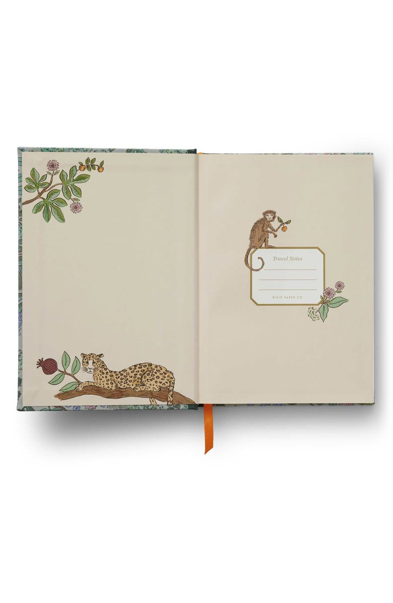 Rifle Paper Co. Safari Travel Canvas Journal, Alternate, color, 