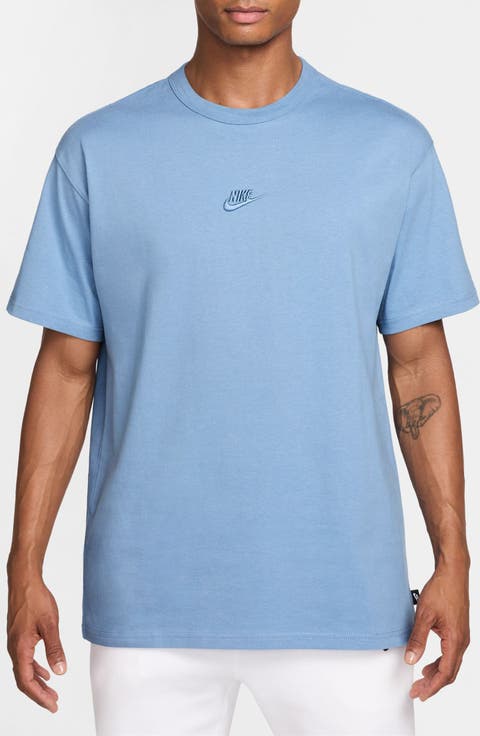 Sportswear Embroidered Swoosh Cotton T-Shirt