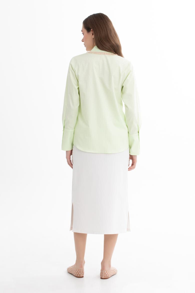 Green Embroidered Shirt, Alternate, color, Green